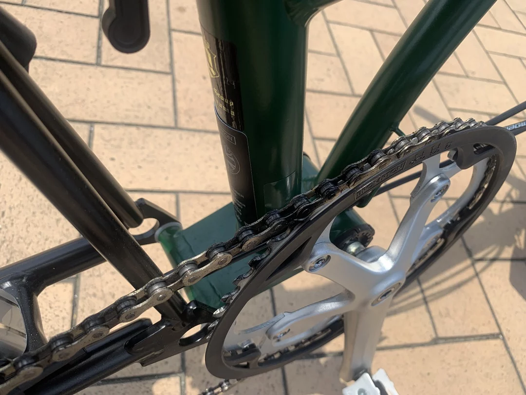 Bronpton M6Rのフロントギア