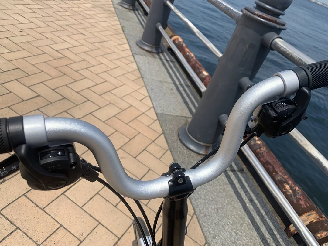 Bronpton M6Rのハンドル