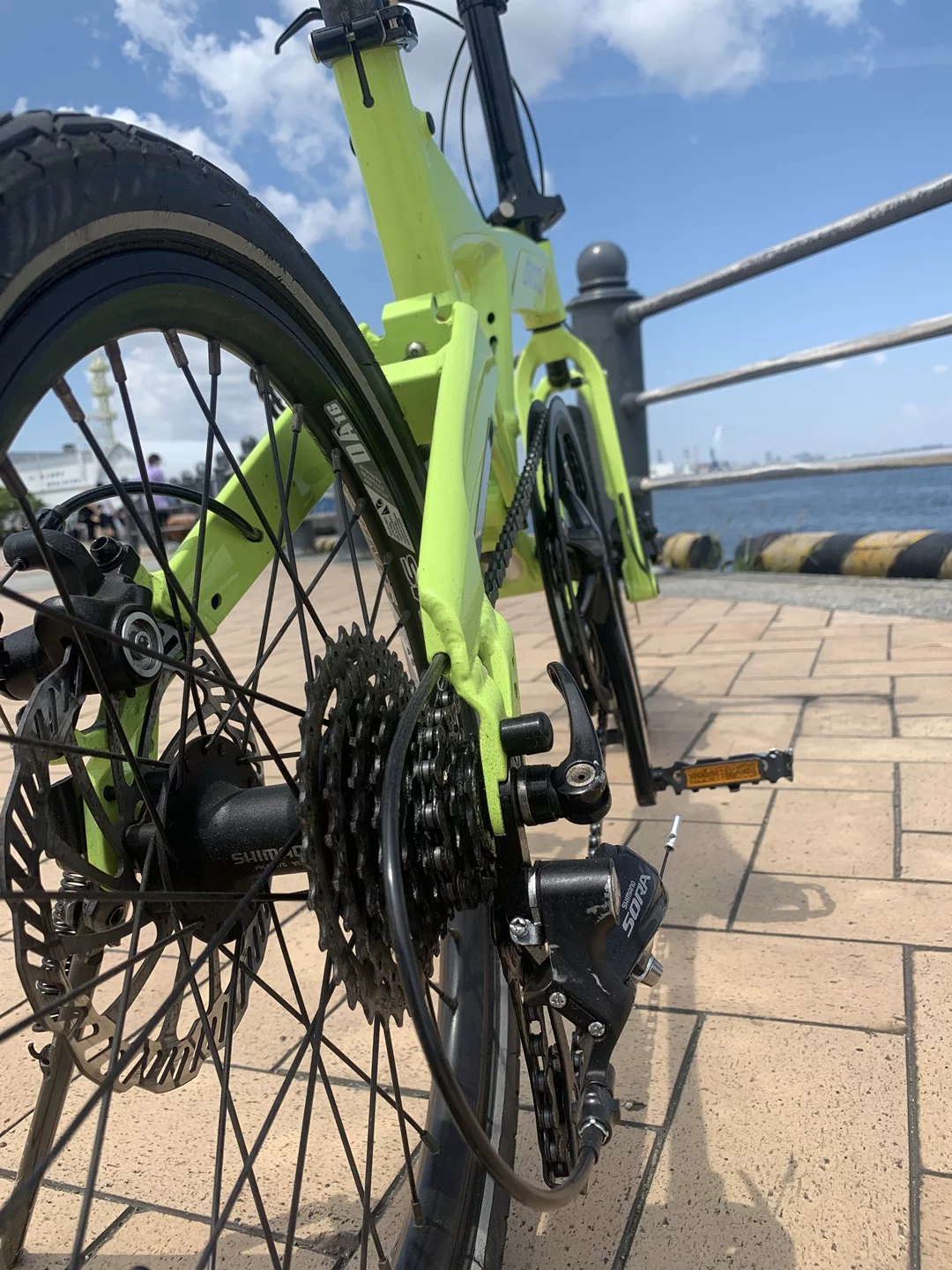 Birdy Standard Discのリア変速