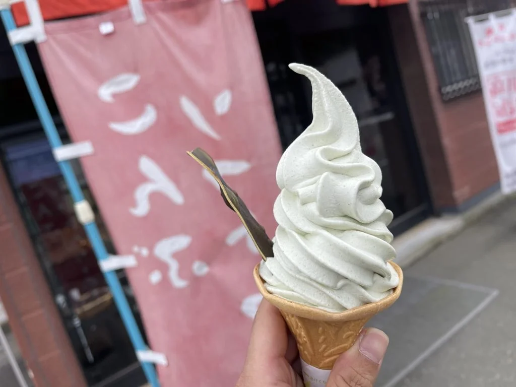 みついし昆布㈱『昆布ソフトクリーム』